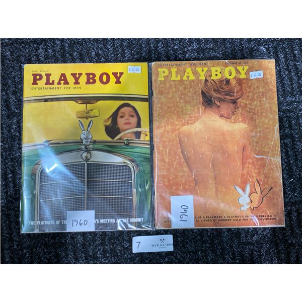 Playboys - June & September 1960
