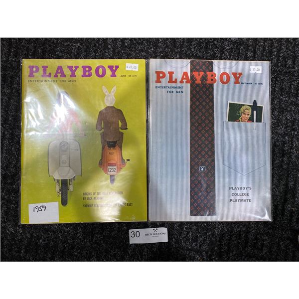 Playboys - September & June 1959