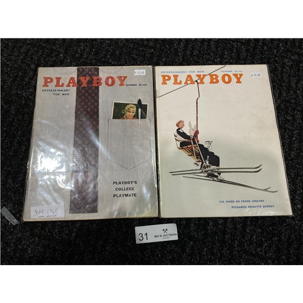 Playboys - September & Novemeber 1950