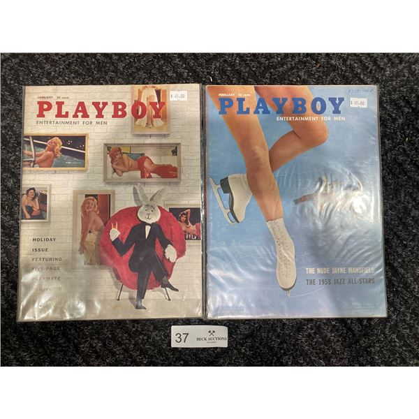 Playboys - January & February 1958