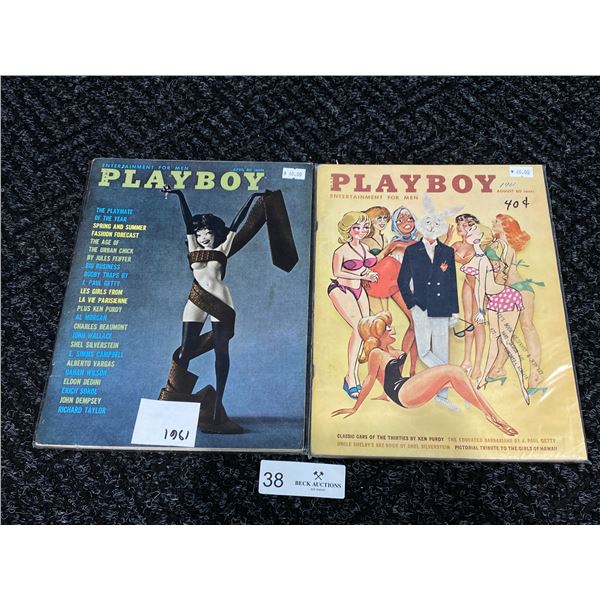 Playboys - April & August 1961