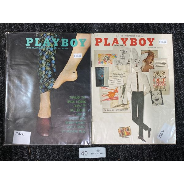 Playboys - July & September 1962