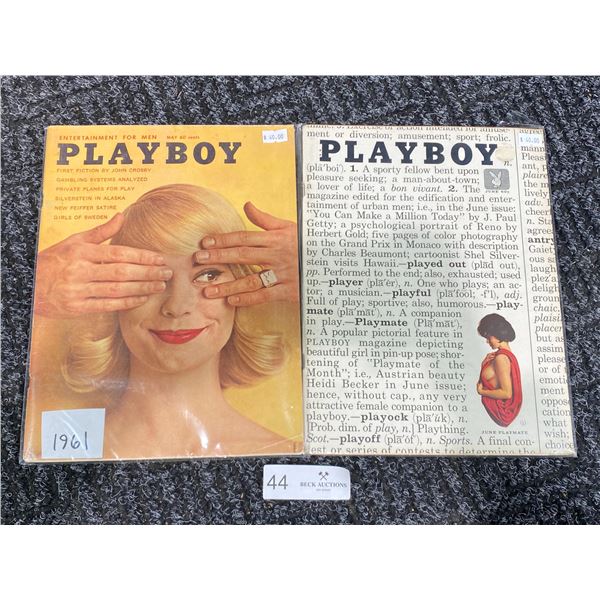Playboy- January & February 1961