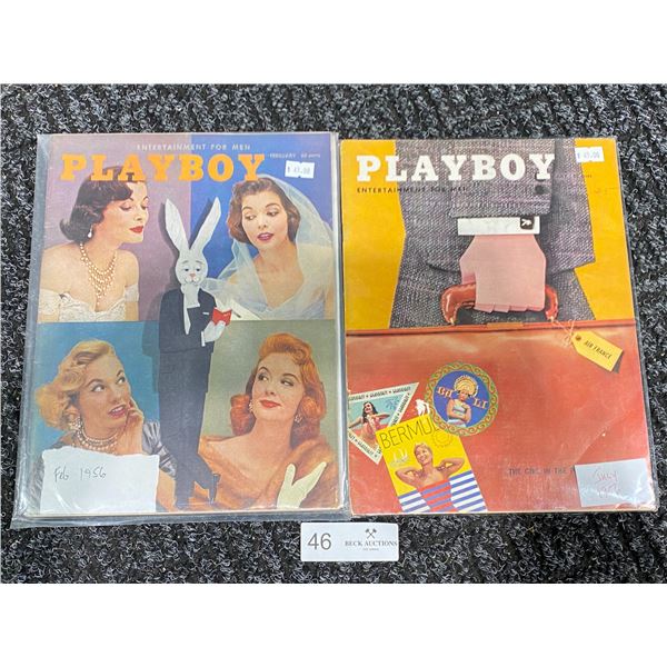 Playboy- July & February 1956