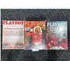 Image 1 : Set Of 3 Playboy Magazines (1980,1977) Good Condition