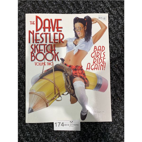 Dave Nestler Adult Sketch Book (New)