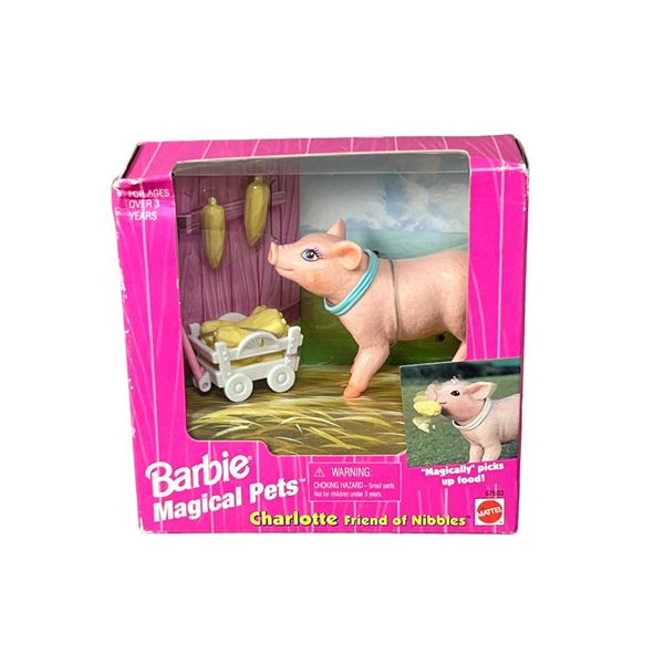 Barbie magical pets with box motel 67603