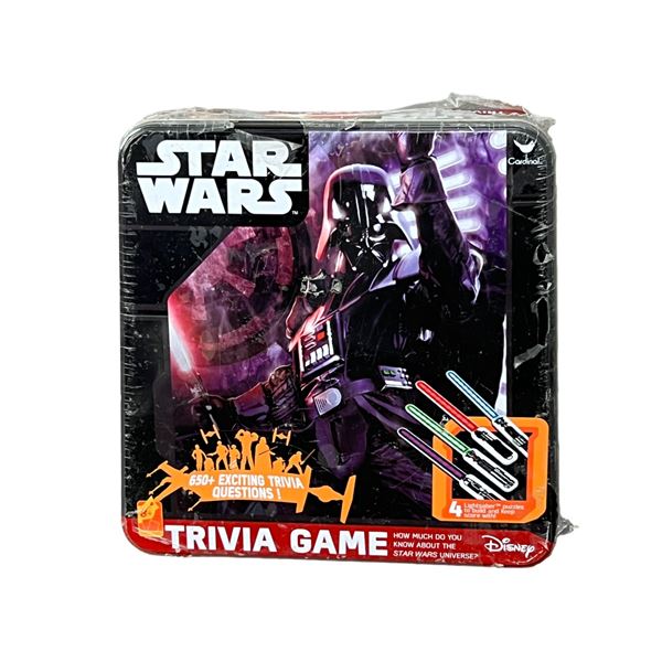Star Wars vintage Disney trivia game sealed