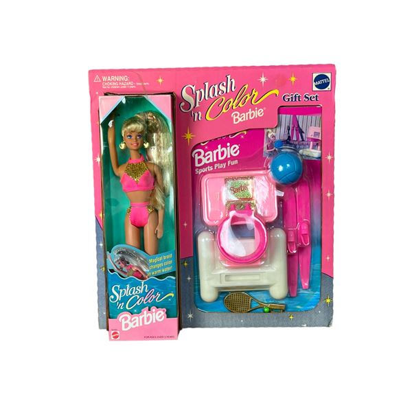 Splash 'n color Barbie gift set vintage