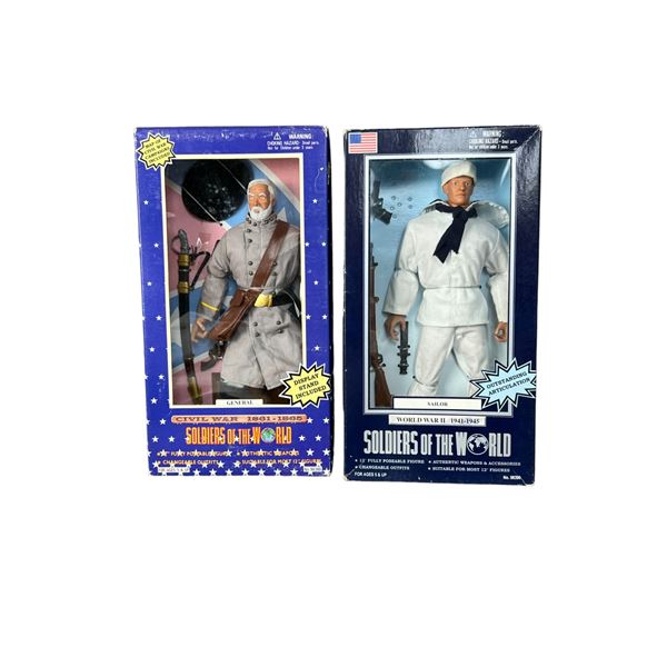Revolutionary war soldiers of the world action figure lot
