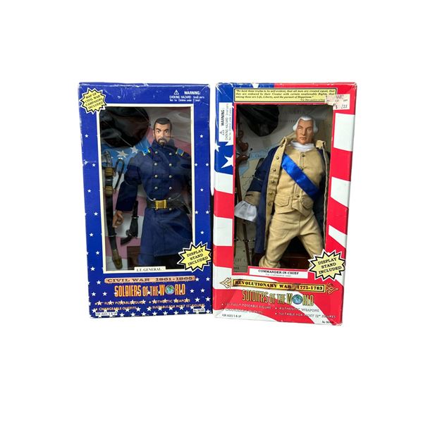 Revolutionary war soldiers of the world action figure lot