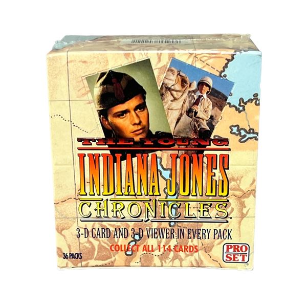 THE YOUNG INDIANA JONES CHRONICLES 3-D CARD AND VIEWER CARD PACK