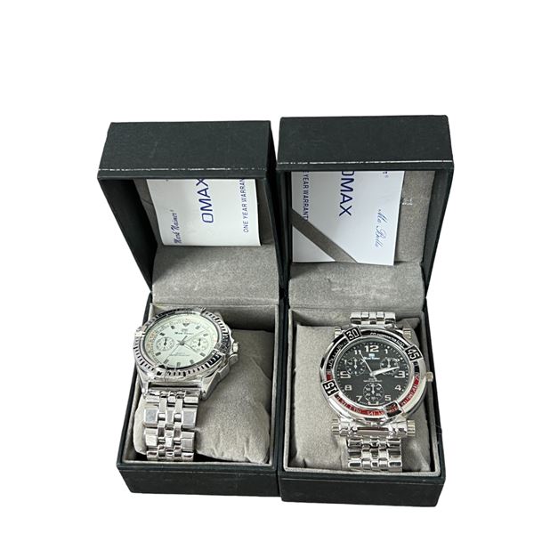 MARK NAIMER wrist watch box papers