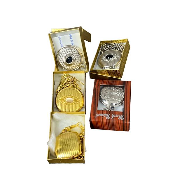 Vintage pocket watch election lot
