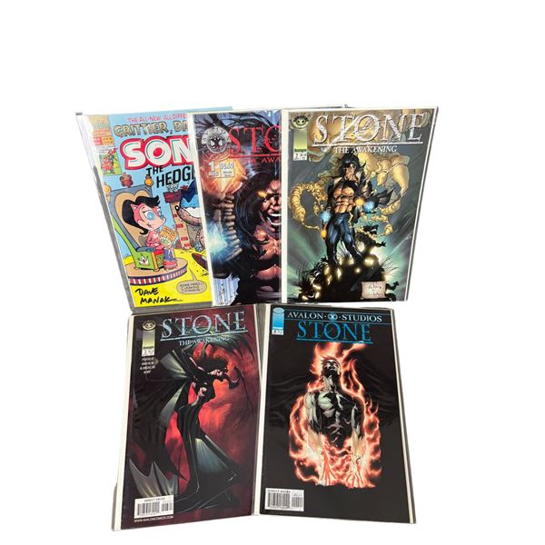 Stone awakening Vintage Comic Book Lot