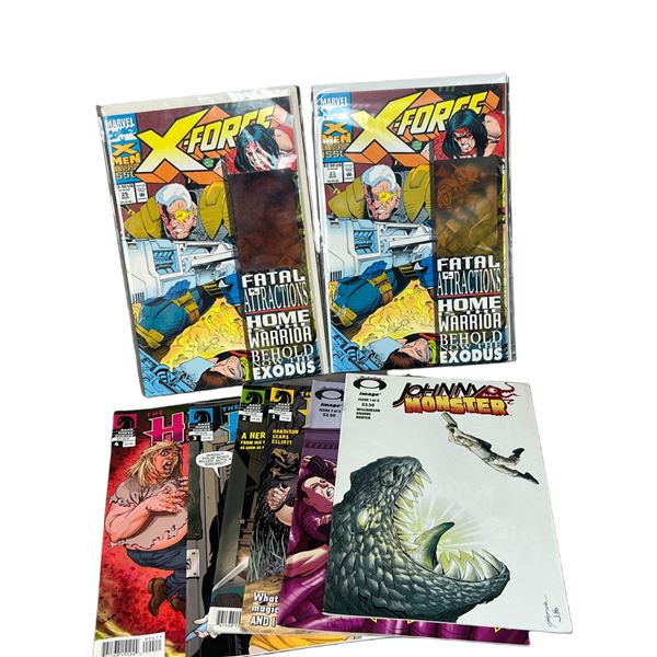 Vintage comic book collection lot Johnny monster X Force