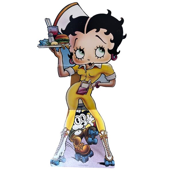 Betty Boop vintage cardboard standee