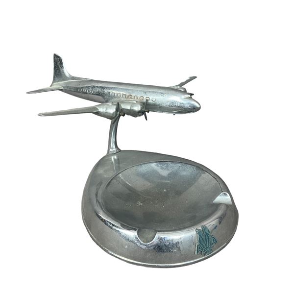 American Airlines Pastushin Airtray Aircraft Desk Model Ashtray Aviation plane