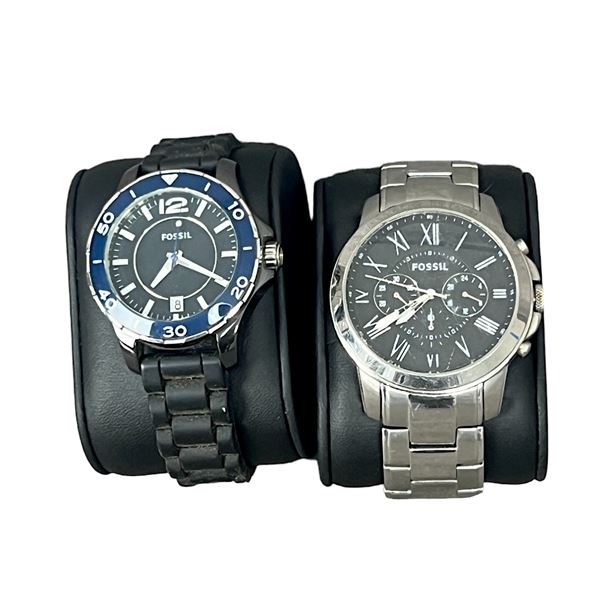Fossil wrist watch collection lot