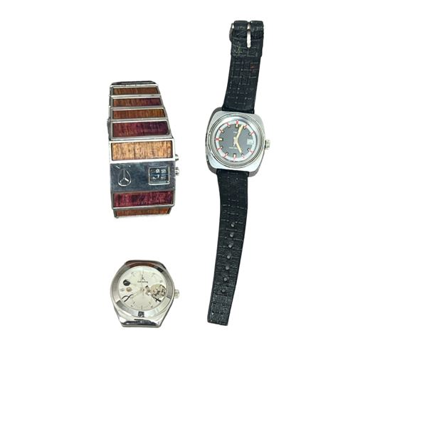 Vintage Timex Nixon wristwatch collection lot