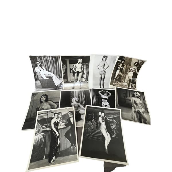 Vintage 1950's Original Burlesque Nude Pin up Model Risque Photo 8x10