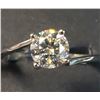 Image 1 : 14K MOISSANITE (0.76ST) RING (SIZE 6.75) (1.78GMS)