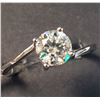 Image 2 : 14K MOISSANITE (0.76ST) RING (SIZE 6.75) (1.78GMS)