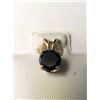 Image 1 : 14K YELLOW GOLD BLACK DIAMOND(0.72CT)  PENDANT (WEIGHT 0.59G)