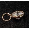 Image 2 : 10K YELLOW GOLD MOISSANITE(0.75CT)  PENDANT