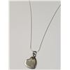 Image 2 : SILVER HEART 16"   NECKLACE