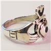 Image 2 : SILVER  RING (SIZE 6.5) (WEIGHT 3.23G)