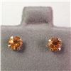 Image 1 : 14K YELLOW GOLD CITRINE(0.52CT)  EARRINGS