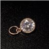 Image 1 : 10K YELLOW GOLD MOISSANITE(0.75CT)  PENDANT