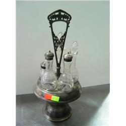 CASTER SET; QUADRUPLE PLATE