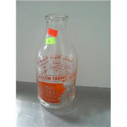 HALF GALLON MILK BOTTLE FROM WILLOW FARMS DAIRY