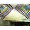 Image 1 : PATCH WORK STYLE QUILT (HAS STAINS)