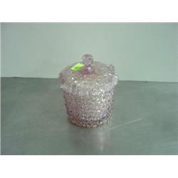 FENTON COVERED CANDY JAR