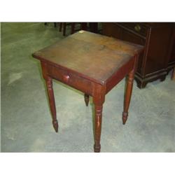 PINE WASH STAND WITH DRAWER