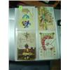 Image 1 : LOT OF 4 USED POSTCARDS; EARLY 1900'S DATES; HOLIDAY & BIRTHDAY GREETINGS