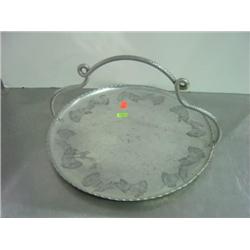 ALUMINUM HANDLED TRAY