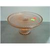 Image 1 : CAKE STAND COLORED GLASS