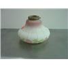 Image 1 : PAINTED WHITE MILK GLASS LIGHT SHADE