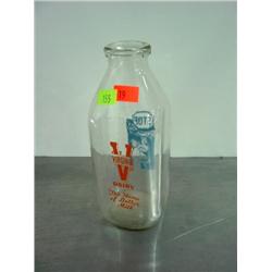 QUART DAIRY BOTTLE VIRGINIA DAIRY
