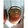 Image 1 : WOODEN SUGAR BUCKET WITH LID
