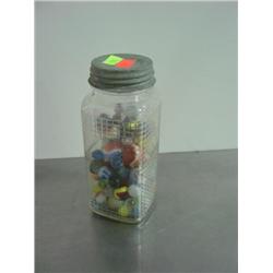 JAR OF MARBLES; SOME SHOOTERS