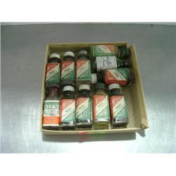 BOX OF MINIATURE BOTTLES