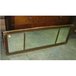 WALL MIRROR; SHOWS DAMAGE AROUND FRAME