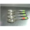 Image 1 : LOT OF 4 SPOONS MARKED P.B. SADTLER & SONS-BALTIMORE