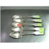 Image 1 : LOT OF 5 SPOONS LOCKPORT