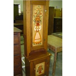 MODERN PINE HAND PAINTED CUPBOARD